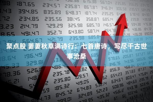 聚点股 萋萋秋草满诗行：七首唐诗，写尽千古世事沧桑